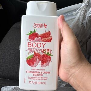 Personal Care Strawberry & Cream Body Wash Limited Edition